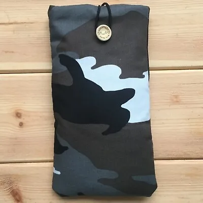 For Zte Blade A512 / A610 Handmade Phone Case Fabric And Small Pocket Camouflage • £11.40