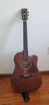 Ibanez AW54CE-OPN Artwood Series Acoustic/Electric Guitar Used • $200