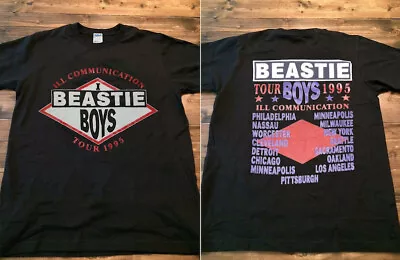 Vintage 1995 Beastie Boys Ill Communication Tour T-Shirt • $20.99