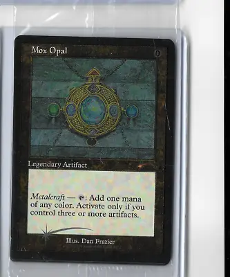 Secret Lair Drop S Dan Frazier's Mox Box Foil Etched Arcane Signet Opal Sol Ring • $150