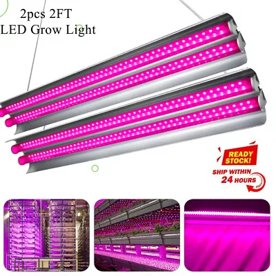 2pcs 2000W Plant LED Grow Light T5 Tube Full Spectrum Indoor Flower Growing Lamp • $59.99