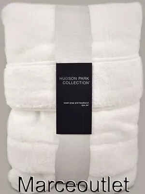 Hudson Park Collection Towel Wrap & Headband Spa Set White SMALL / MEDIUM • $10.50