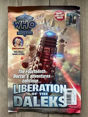 $15.99 • Buy DOCTOR WHO No 585 LIBERATION Of The DALEKS + Giant Double Poster Jan 2023 Sealed