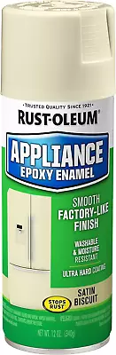 210372 Specialty Appliance Epoxy Spray Paint 12 Oz Biscuit • $12.60