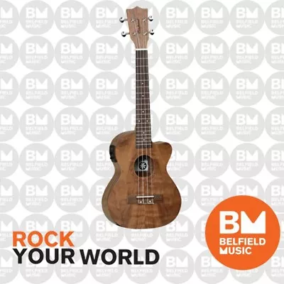$259 • Buy Tanglewood TWT15E Tiare Tenor Ukulele Pacific Walnut Natural Satin Uke W/ Pickup