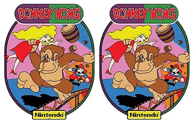 Bartop Donkey Kong Nintendo Arcade Cabinet Graphics For Reproduction Side Art • $20