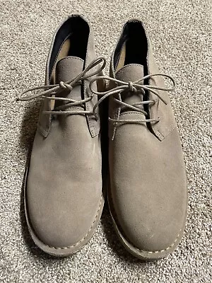 J Crew Mens Chukka Boots - Tan Suede - Right Shoe Size 10 Left Shoe Size 9.5 • $39.95