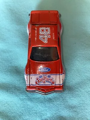 Vintage Ertl 1:64 Diecast -Brewster Baker SIX PACK Ford Thunderbird Race Car • $2.99