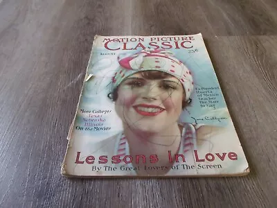 Vintage  1929 August Motion Picture Classic Magazine • $19.49