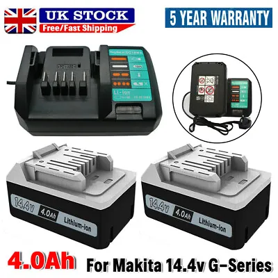 Upgraded 14.4V Battery For Makita G-Series 4.0Ah Li-Ion BL1440G BL1413G BL1411G • £29.90