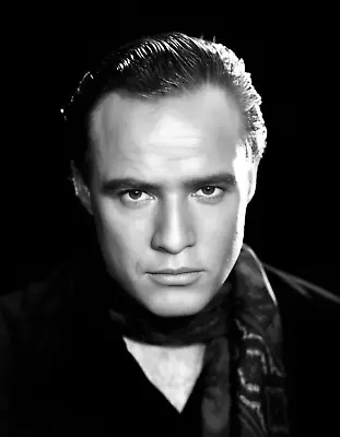 Marlon Brando Actor One Eyed Jacks Publicity Photo Photograph Portrait Art B+W • $15.95