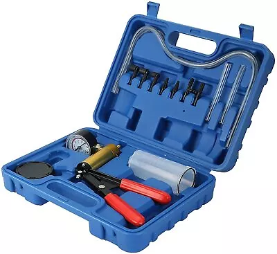 $21.95 • Buy Hand Held Vacuum Pressure Pump Tester Kit Brake Fluid Bleeder Car Universal