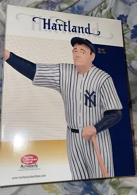 Hartland  Cooperstown Collection Babe Ruth  New York Yankees Figure • $59.99