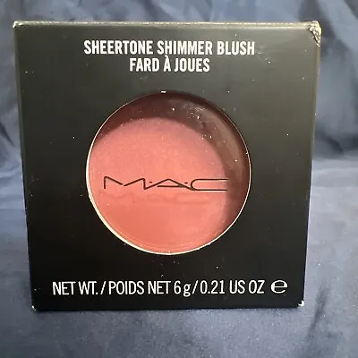 PEACHKEEN~ MAC Sheertone Shimmer Blush ~Very Rare~ Very Baby Peach ~ BNIB • $39.90