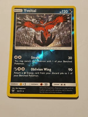 £3.59 • Buy Pokemon Cards Yveltal Reverse Holo Rare 54/73 Sining Legends Pack Fresh Card