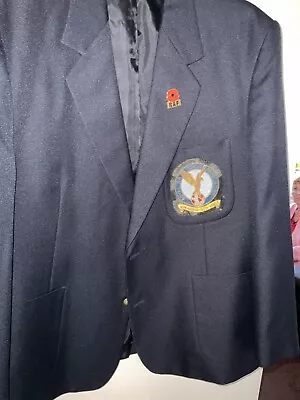 Mens Blazer With RAF Association Badge On Pocket • £30