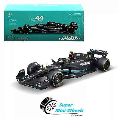 Bburago 1:24 F1 Mercedes-AMG W14 E Performance 2023 #44 Lewis Hamilton • $29.99