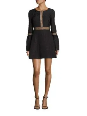 $28.95 • Buy Zac Posen Lace Bell Sleeve Dress - Size 8 EUC