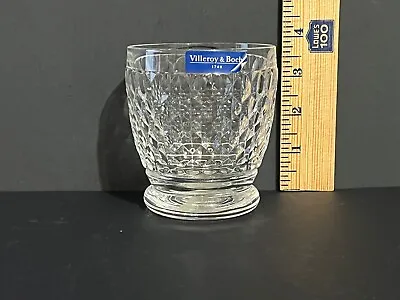 1 Villeroy & Boch Boston Clear Old Fashioned Glass- Germany- New With Tags • $16.99