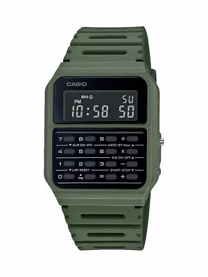 Casio Men's Quartz 8-Digit Calculator 10-Year Battery Resin 43mm Watch CA53WF-3B • $28.99