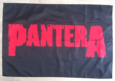 Pantera Band Flag Poster Banner (80-120)cm Man Cave Bar Metal Garage Shed • $35