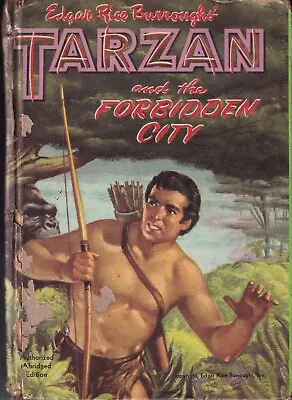 1954 Edgar Rice Burroughs' TARZAN And The Forbidden City - Hardcover • $9.95