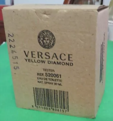 Versace Yellow Diamond Eau De Toilette Tester Bottle In Box • $44.95