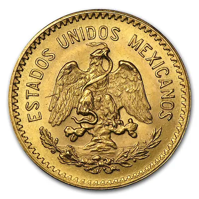 Mexico Gold 10 Pesos AGW .2411 (Random Year) • $645.17