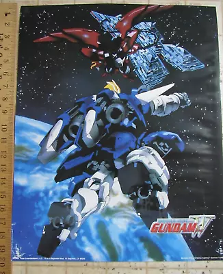 Gundam Wing Space Vintage Poster 20  X 16  - • $19.98