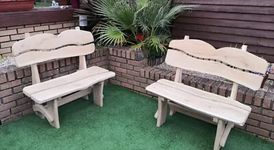 £250 • Buy Handmade Solid Oak Garden Bench