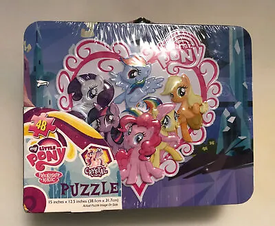 My Little Pony Crystal Empire Metal Lunch Box With 48 Piece Jigsaw Puzzle New • $24.95