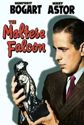 398947 The Maltese Falcon Movie Humphrey Bogart Mary Astor WALL PRINT POSTER US • $13.95