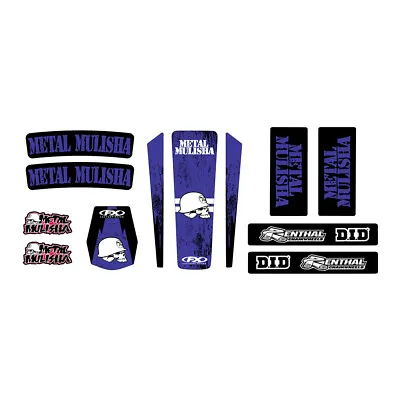 Factory Effex Metal Mulisha Decal Sticker Fender Swingarm Fork Trim Kit 23-50260 • $49.95