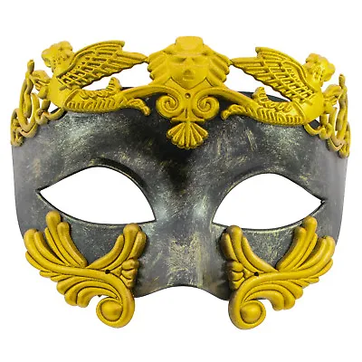 £6.49 • Buy MENS MASQUERADE Mask Roman Gladiator | FILIGREE Venetian | Fancy Dress PROM BALL