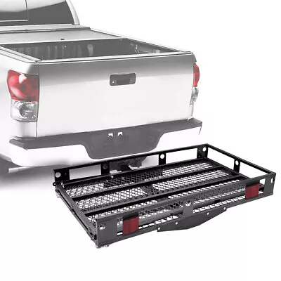 500lbs Folding Wheelchair Hitch Carrier Mobility Electric Scooter Loading Ramp • $168.94