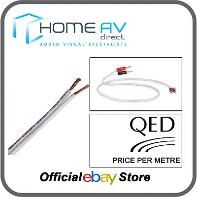 QED Performance Original Speaker Cable White - Per Metre - Un-Terminated QO/100 • £4.50
