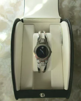 Movado Amorosa 84-E4-1842 Diamond Bangle Watch With Original Box • $295