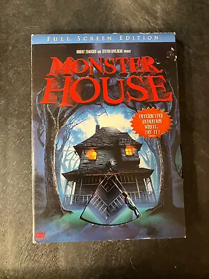 Monster House (DVD 2006 Full Screen) KIDS FAMILY FUN CARTOON • $6