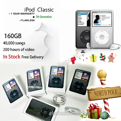 Brand New Apple IPod Classic 7th 160GB 256GB 1TB Gen Best Gift Freeshipping • $399
