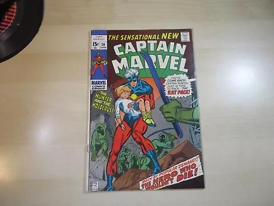 Captain Marvel #20 Higher Grade Looks High Grade 1st Bronze Age 1st Rat Pack • $10