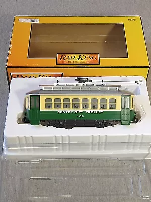 MTH RailKing O 109 Center City Bump-N-Go Trolley 30-2545 ~ TS • $41