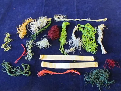 Pure Silk Embroidery Thread Floss Vtg Asiatic Twist Beautiful Colors Lot D12j • $18.99