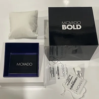 Movado Bold Watch Box For Display/Gifting/Collecting (Empty Box No Watch)  • $14.50
