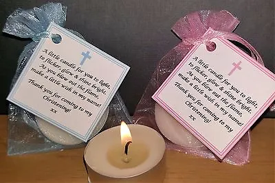 £7.99 • Buy 1-150 Christening / Baptism / Confirmation Candles Personalised Favours