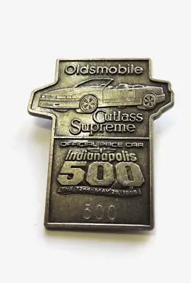 $49 • Buy Indy 500 Silver Pit Badge 1988 #500