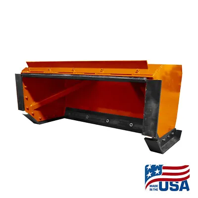 5' Skid Steer Snow Pusher Box/back Drag/bobcat/kubota/quick Attach/free Shipping • $2000