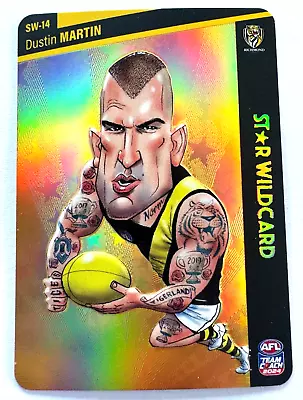 Richmond Tigers Dustin Martin 2024  Gold  Teamcoach Star Wildcard Card (rare) • $299.99