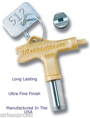 Airless Paint Spray Gun Tip TriTech Ultra Fine Finish Tip. • £36.80