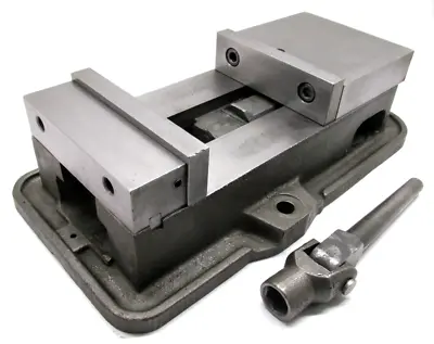 KURT ANGLOCK 6  MILLING MACHINE VISE W/ JAWS & HANDLE - #D60 • $329.99