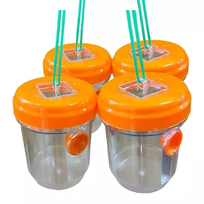 4 Pcs Wasp Trap Catcher Honey Bee Trap Outdoor Wasp Deeterrent Killer Insect • $9.98